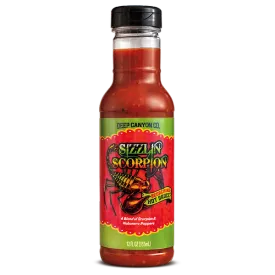 Firehouse Scorpion Scorching Hot Sauce: Extreme Heat in Every Drop 1 Deep Canyon Co. Sizzlin Scorpion Scorching Hot Sauce