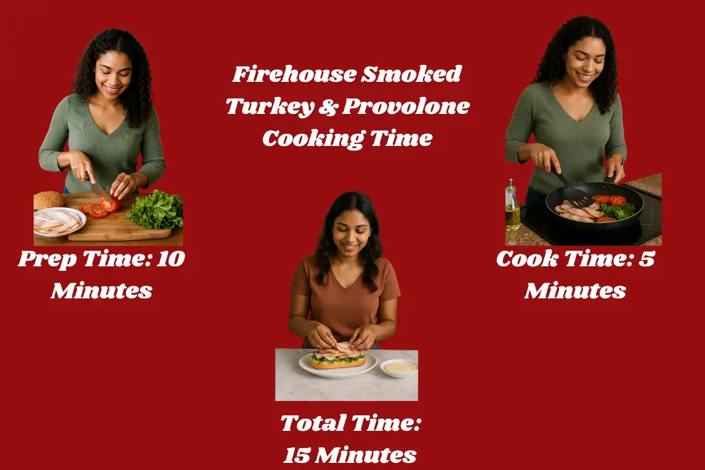 Firehouse Smoked Turkey and Provolone 2 Firehouse Smoked Turkey Provolone Cooking Time