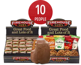 Firehouse Deluxe Platter Pack: A Premium Catering Option for Larger Groups 1 Standard Platter Pack