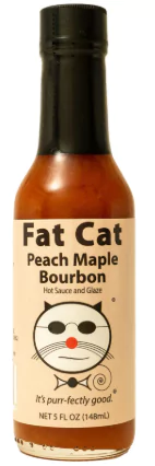 Firehouse Salad fat cat peach maple bourbon hot sauce and glaze 6787a59331529